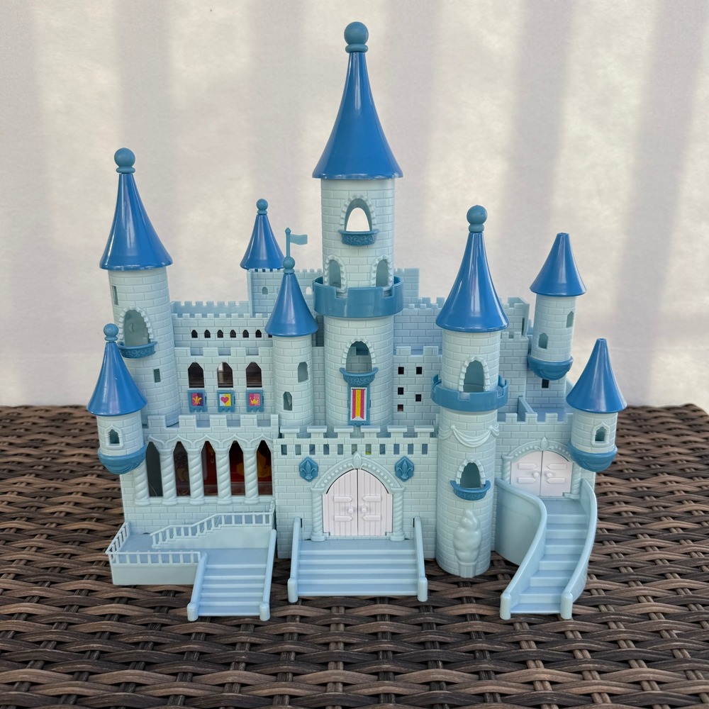 Vintage 2000 Boley Princess Castle Fold Out Dollhouse Playset No Figures